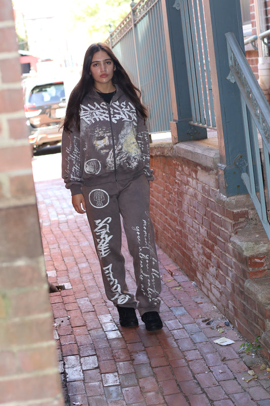 "SAVED" OT Sweatsuit "Gray"