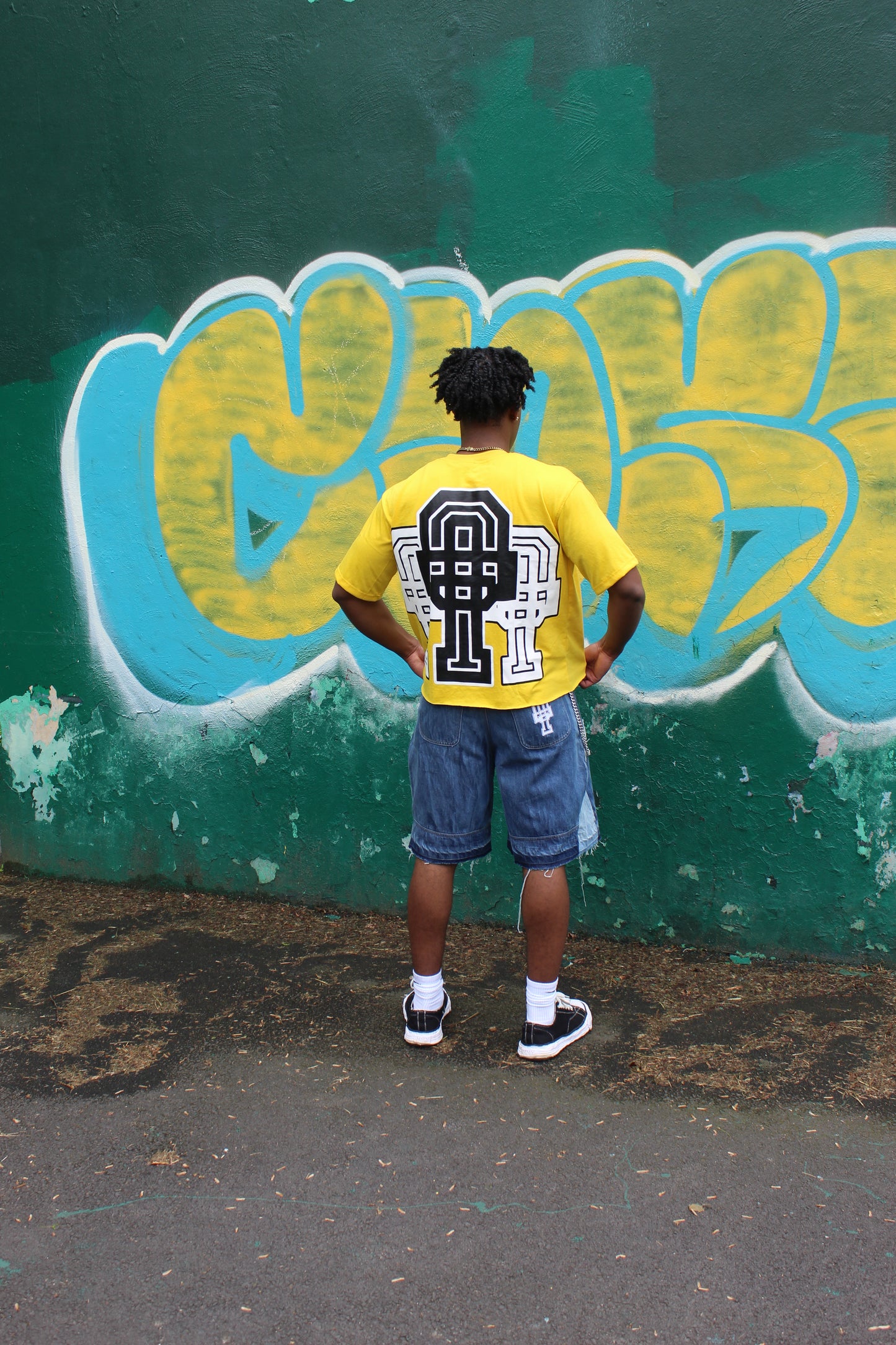 Oversized Cropped tee