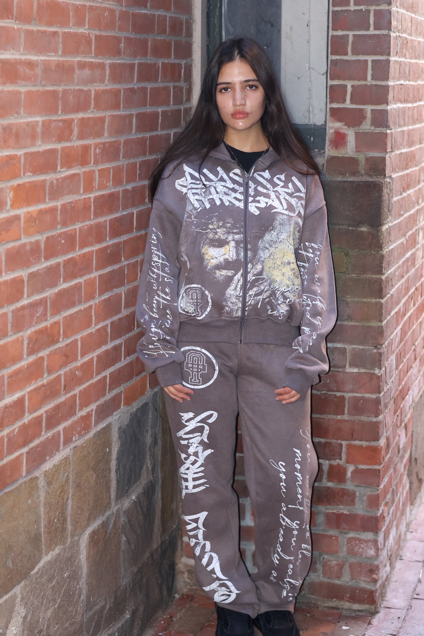 "SAVED" OT Sweatsuit "Gray"