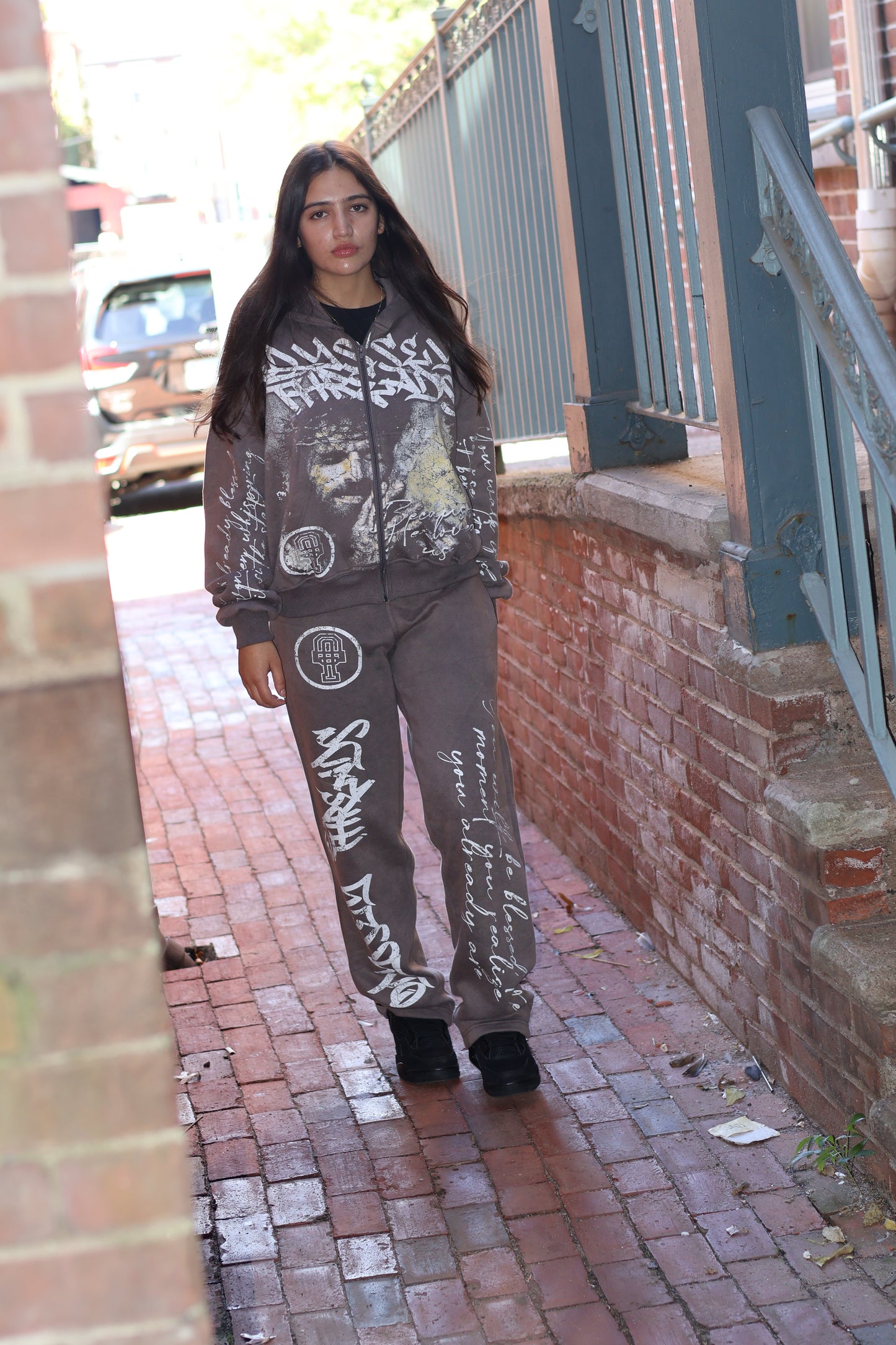 "SAVED" OT Sweatsuit "Gray"