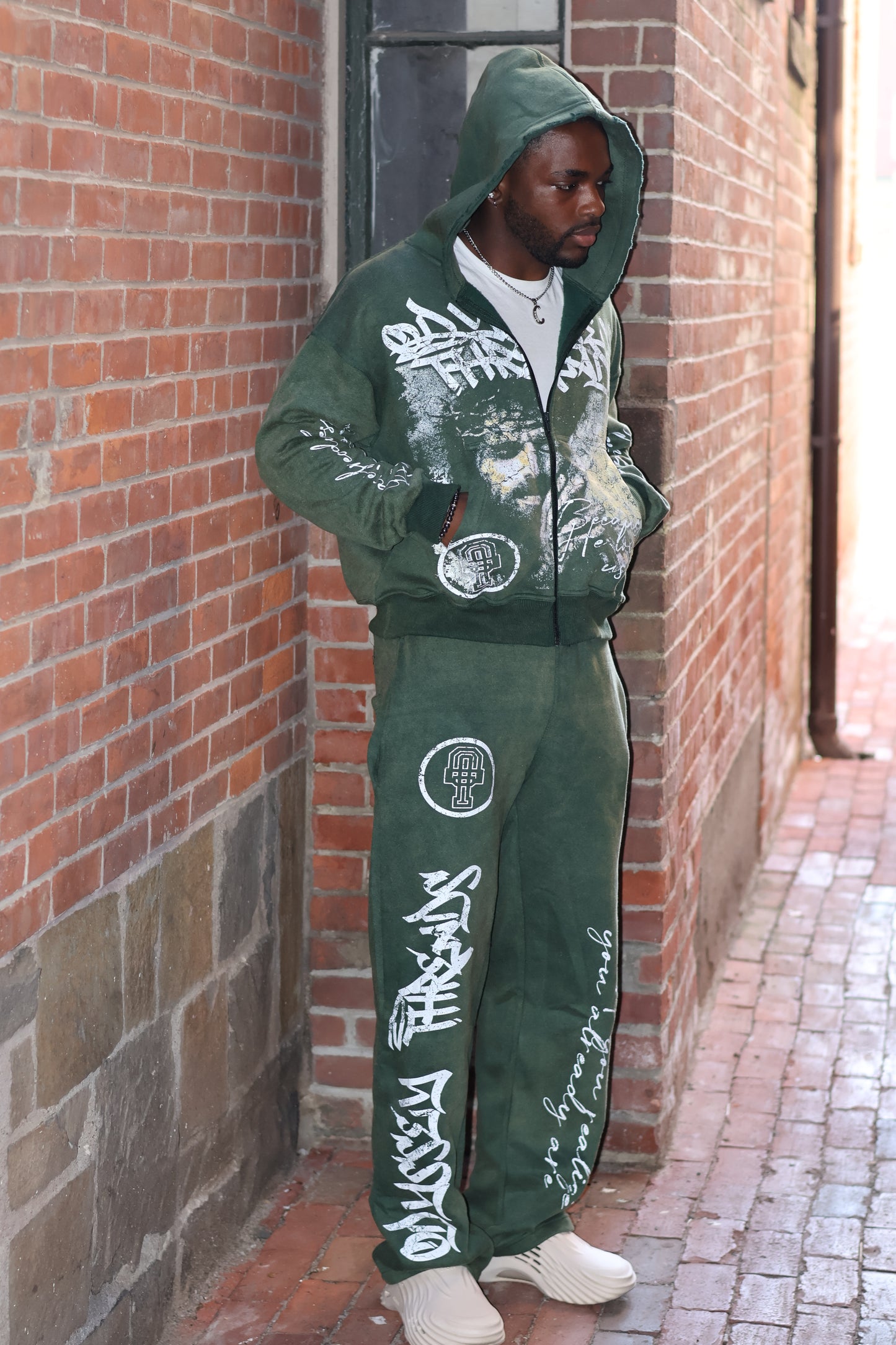 "SAVED" OT Sweatsuit "GREEN"