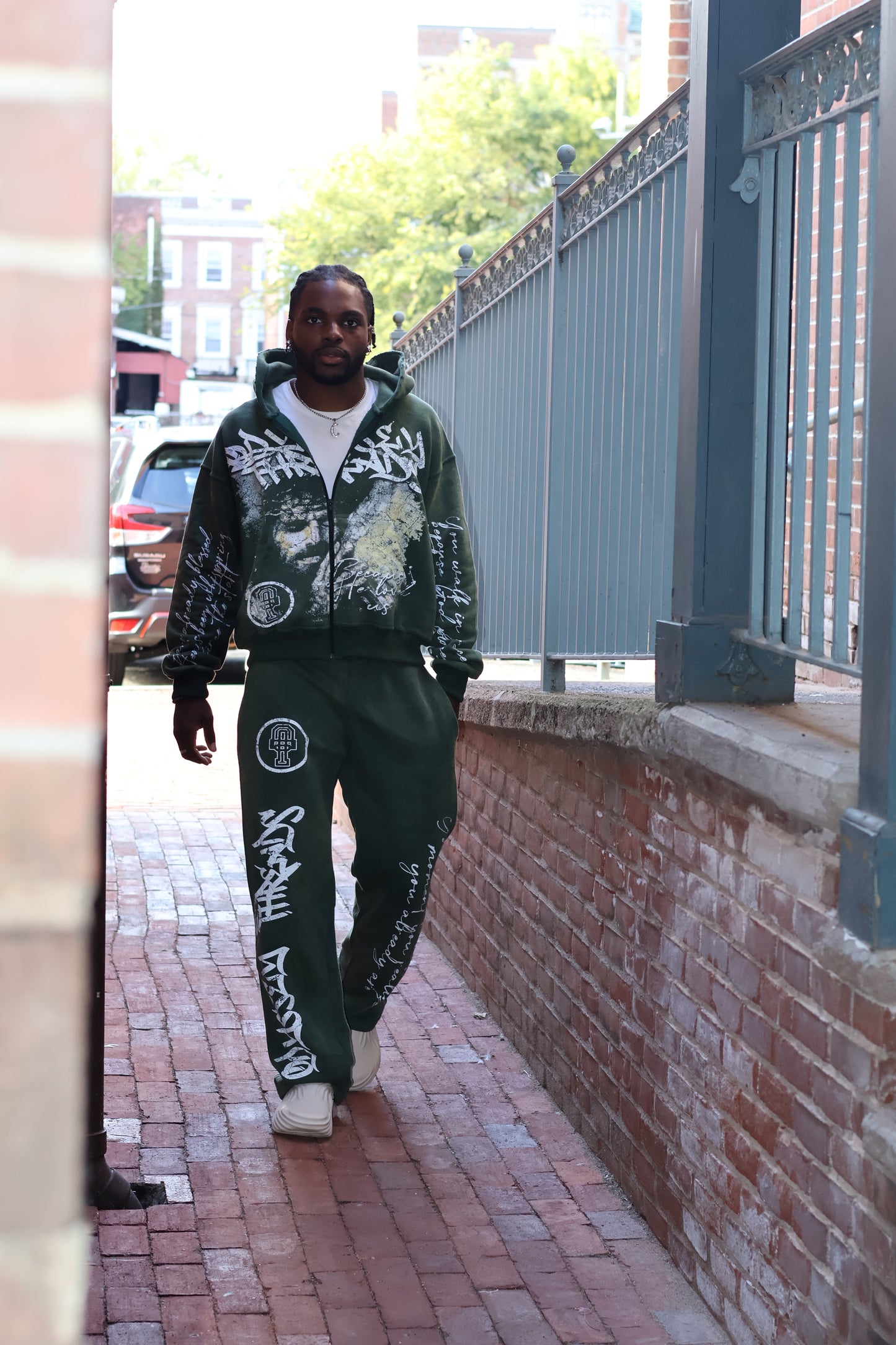 "SAVED" OT Sweatsuit "GREEN"