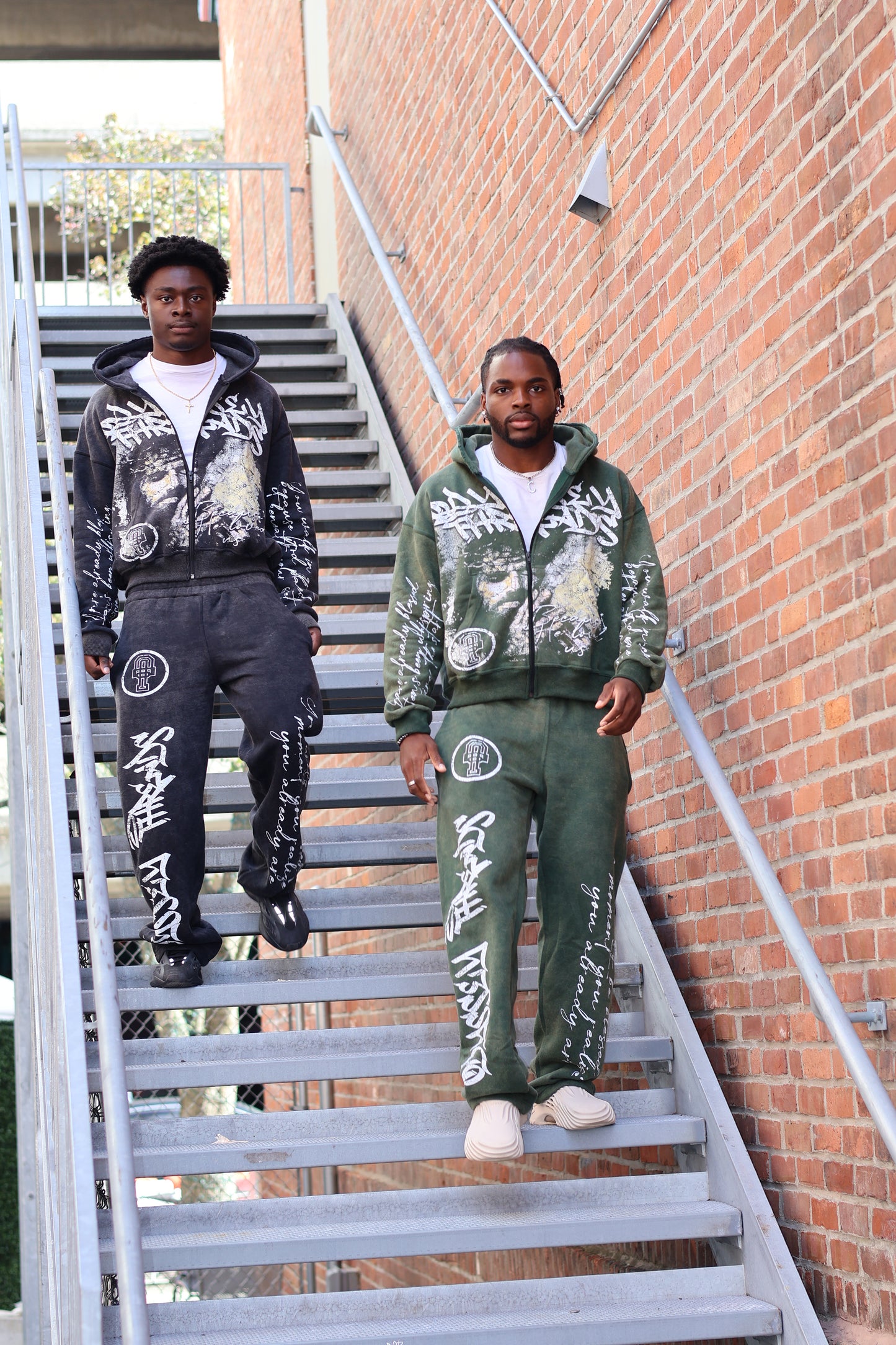 "SAVED" OT Sweatsuit "BLACK"