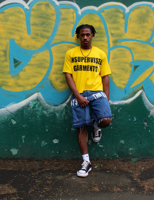 Oversized Cropped tee